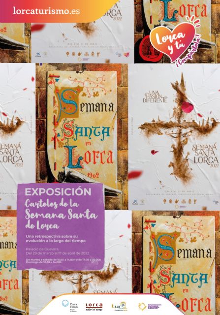 El vicealcalde inaugura la exposición de carteles de la Semana Santa de Lorca - 1, Foto 1