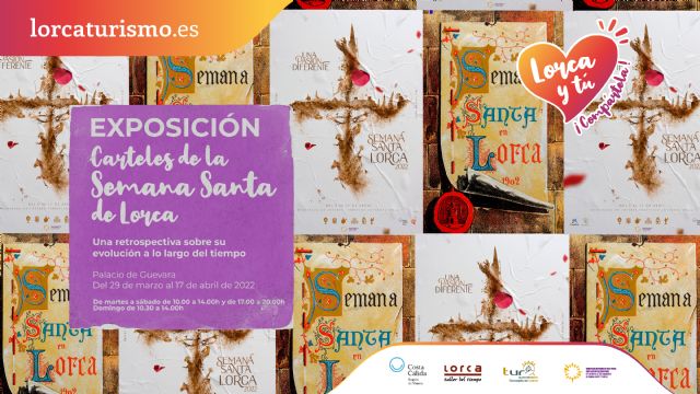 El vicealcalde inaugura la exposición de carteles de la Semana Santa de Lorca - 2, Foto 2