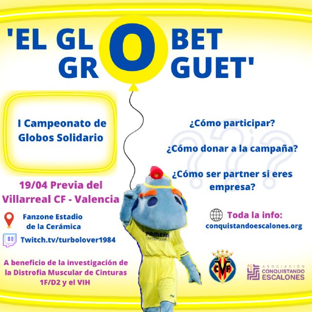 ´El globet groguet´, el campeonato de globos solidario - 1, Foto 1