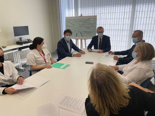 Lorca acogerá un Centro regional de Formación y Simulación de Habilidades Clínicas para profesionales de toda la Región - 1, Foto 1