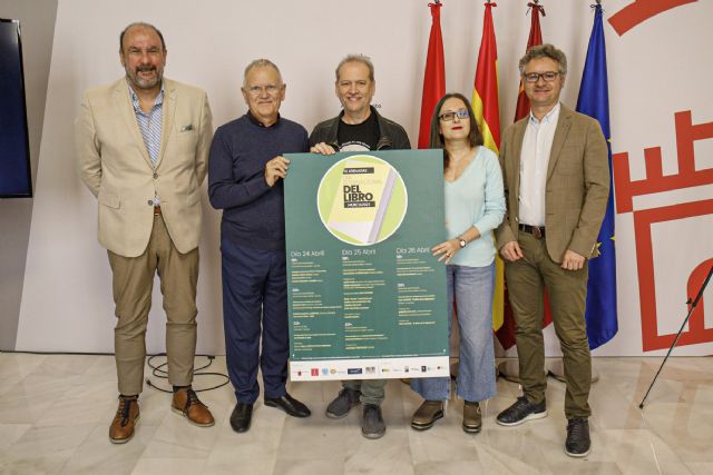 Murcia celebrará las III Jornadas del Día Internacional del Libro del 24 al 26 de abril en el Aula de Cultura de la Fundación Mediterráneo - 1, Foto 1