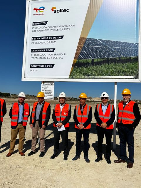 Acto primera piedra de nueva planta fotovoltaica en Molina de Segura - 1, Foto 1