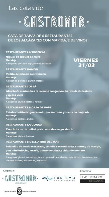 'Gastromar Los Alcázares' te invita a saborear los primeros 6 restaurantes del municipio - 1, Foto 1