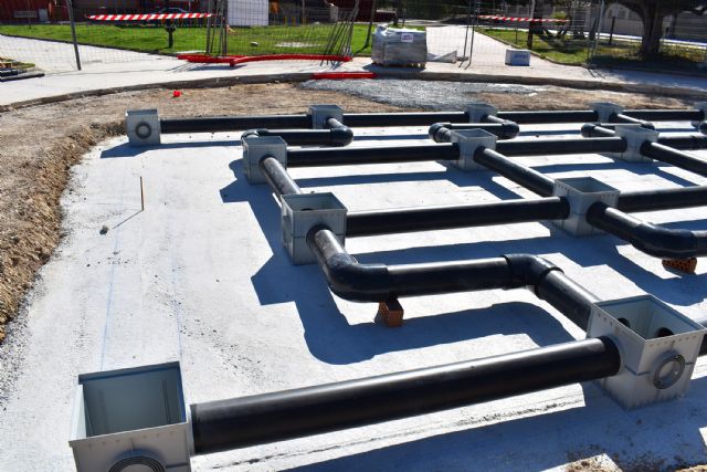 El parque de la Constitución y el jardín Paco Rabal Fuentes contarán con fuentes transitables - 1, Foto 1