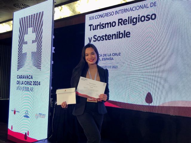 Premio al proyecto audiovisual de una alumna de la UPCT para potenciar el turismo religioso - 1, Foto 1