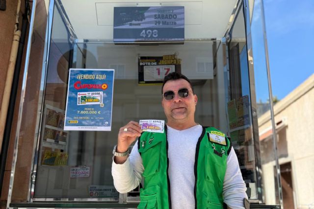 El Cuponazo de la ONCE deja 7,6 millones de euros en Cartagena - 1, Foto 1