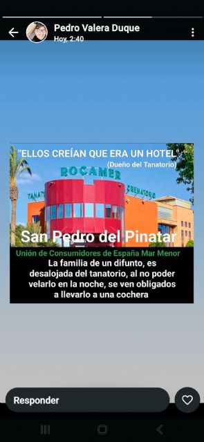 La comunidad gitana de San Pedro del Pinatar exige la apertura nocturna de los tanatorios - 3, Foto 3