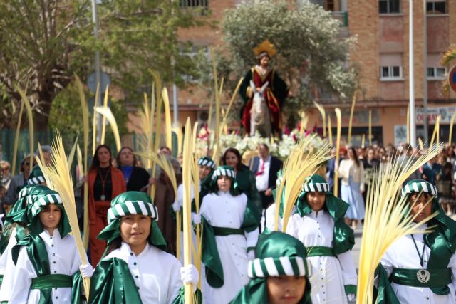 Jesús Triunfante guía a cientos de fieles en el Domingo de Ramos pinatarense - 5, Foto 5
