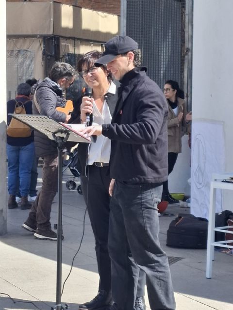 Alcantarilla clama no a la guerra en una concentración ciudadana por la paz - 5, Foto 5