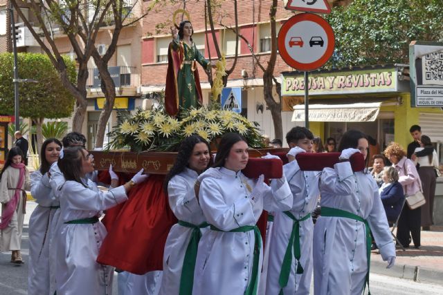 El Domingo de Ramos disfruta de una procesión conjunta de las dos parroquias locales - 4, Foto 4