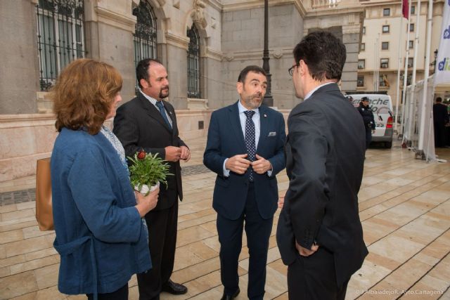 Se venden plantas solidarias por la V Semana de la flor - 1, Foto 1