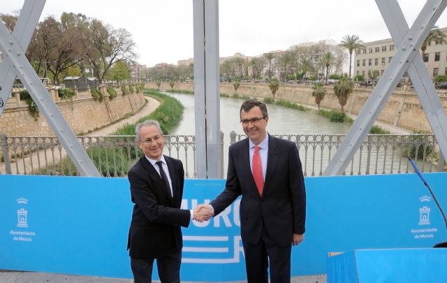 Acuerdo histórico para materializar el proyecto Murcia Río y crear una gran avenida verde y de ocio familiar en la ribera del Segura - 1, Foto 1