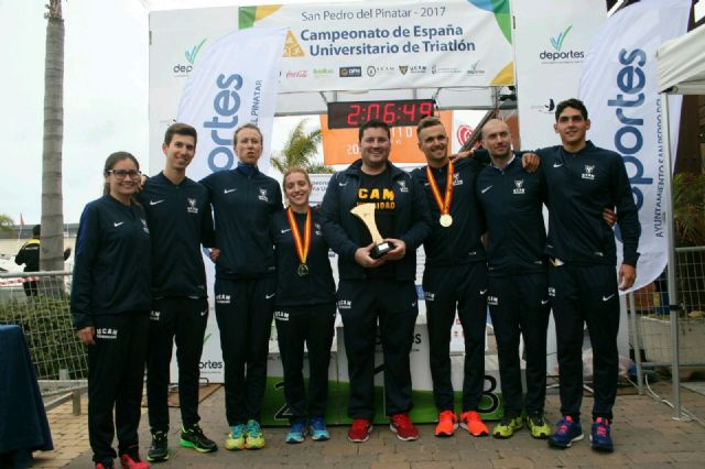 Más medallas para la UCAM en los Campeonatos de España Universitarios de voley playa y triatlón - 2, Foto 2