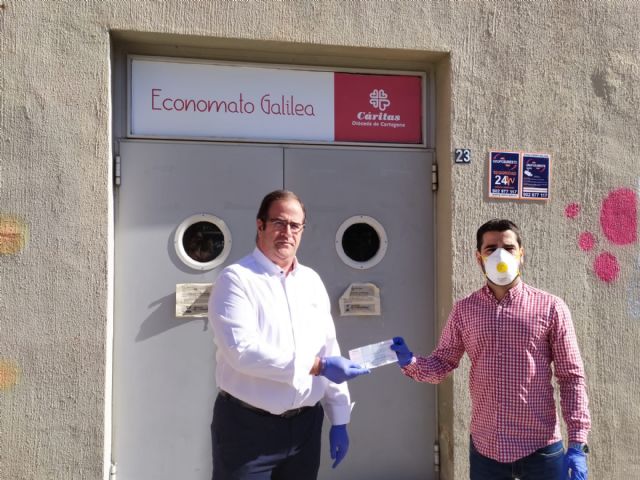 La Hospitalidad de Lourdes dona 3.000 euros a Cáritas - 1, Foto 1