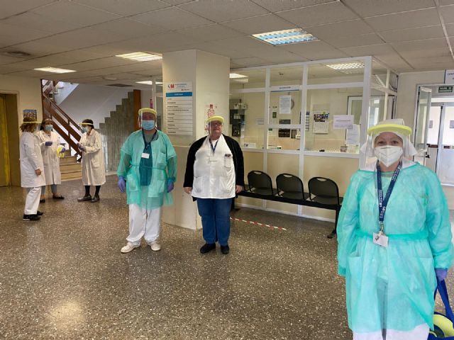 SAE continúa entregando pantallas faciales protectoras - 1, Foto 1