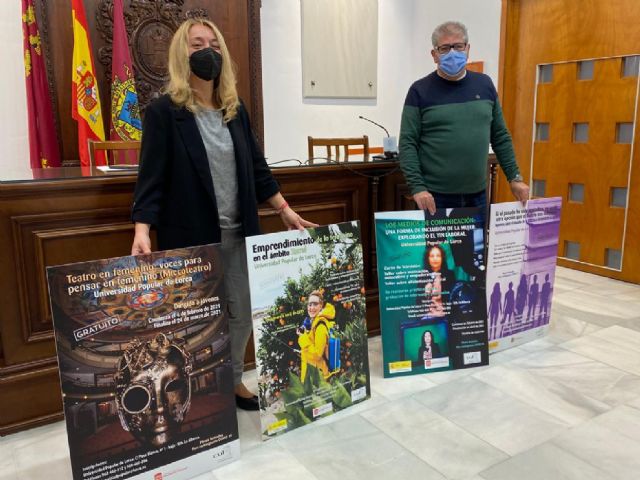 Esta tarde se clausuran los proyectos IRPF /19 de la Universidad Popular destinados a mujeres y jóvenes con la lectura de poemas de Paca Aguirre y un concierto - 1, Foto 1