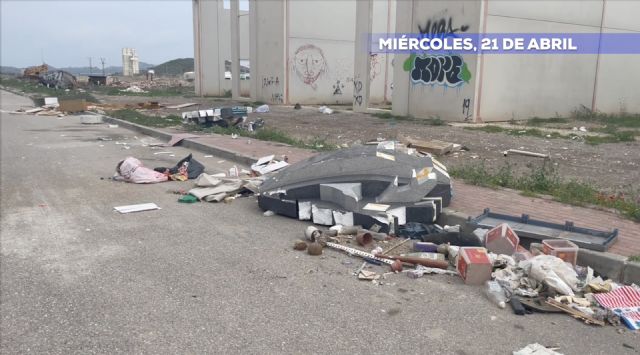 El PP pide al equipo de Gobierno de Moreno que limpien y controlen los vertederos improvisados que hay en el municipio de Águilas - 1, Foto 1