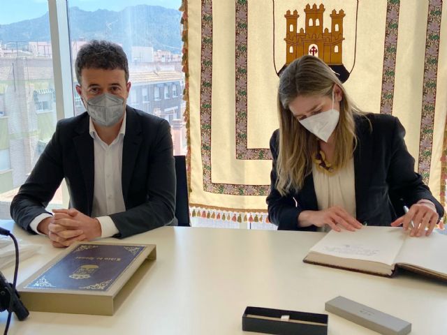 Sara Aagesen, Secretaria de Estado de Energía, visita Blanca - 1, Foto 1