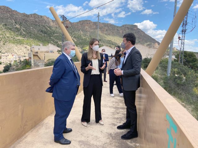 Sara Aagesen, Secretaria de Estado de Energía, visita Blanca - 2, Foto 2