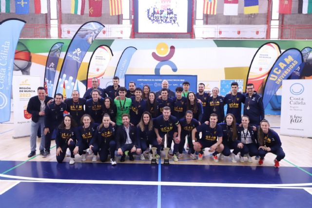 Una UCAM triunfal hace doblete en el Nacional Universitario de Fútbol Sala - 1, Foto 1