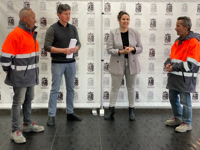 Contratados dos albañiles por el proyecto de Empleo Público Local subvencionado por el SEF - 3, Foto 3