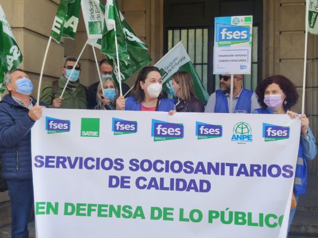 FSES protesta contra los recortes de personal anunciados por el IMAS - 1, Foto 1