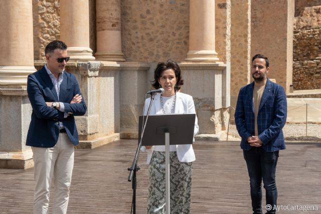 Nuria Mas ha leído el manifiesto del Día de la Danza en Cartagena - 1, Foto 1