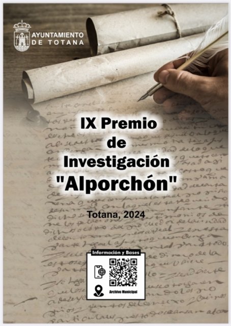 Cultura convoca el IX Premio de Investigación Histórica “Alporchón”, dotado con 2.750 euros - 2, Foto 2