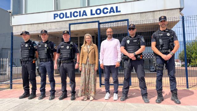 El Ayuntamiento de Cehegín dota a su Policía Local con 25 unidades de chalecos antibalas - 1, Foto 1