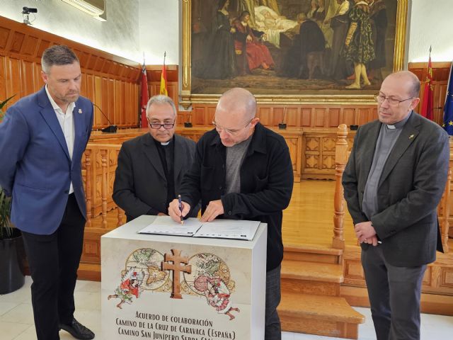 Acuerdo de colaboración entre el Camino de la Cruz de Caravaca y el Camino San Junipero Serra (México) - 1, Foto 1