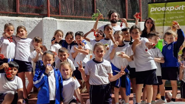 Los productores murcianos entregan 7 millones de raciones de frutas y hortalizas a una cifra récord de 295.000 escolares en la Comunidad de Madrid - 2, Foto 2