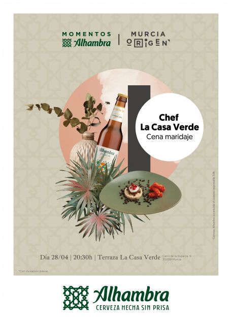 Cervezas Alhambra celebra en Terraza La Casa Verde una nueva edición de Degustando Sentidos - 2, Foto 2