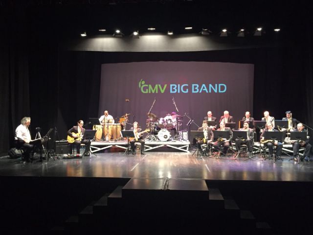 Ginés Martínez, con GMV BIG BAND graban su primer disco en el Centro de Artes Escénicas de Torre-Pacheco - 1, Foto 1