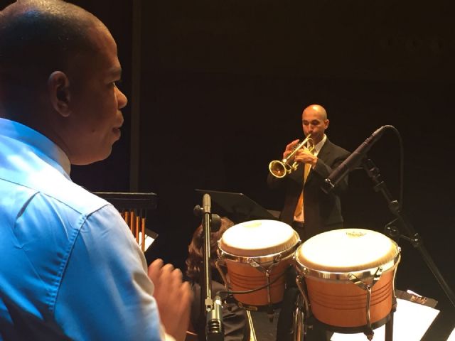 Ginés Martínez, con GMV BIG BAND graban su primer disco en el Centro de Artes Escénicas de Torre-Pacheco - 2, Foto 2