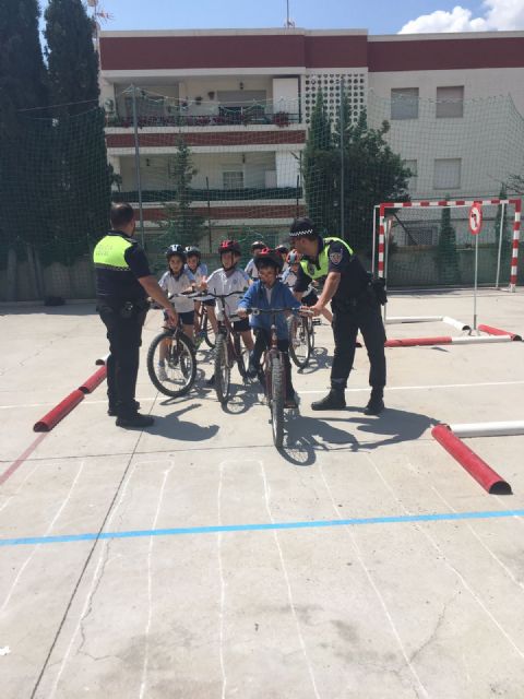 Los escolares de Blanca reciben clases de educación vial. - 2, Foto 2