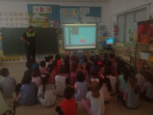 Los escolares de Blanca reciben clases de educación vial. - 3, Foto 3