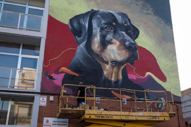 Murales y graffitis trasforman el paisaje urbano de Cartagena - 1, Foto 1