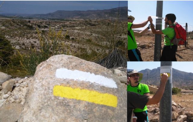Gracias al Voluntariado Ambiental de Molina de Segura ¡Voluntari@s Naturalmente! el sendero de la Rambla del Chorro (PR-MU 72) mejora su aspecto - 1, Foto 1