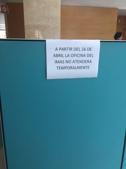 Podemos denuncia una vez más la falta de medios y las deficiencias de las oficinas del IMAS - 1, Foto 1