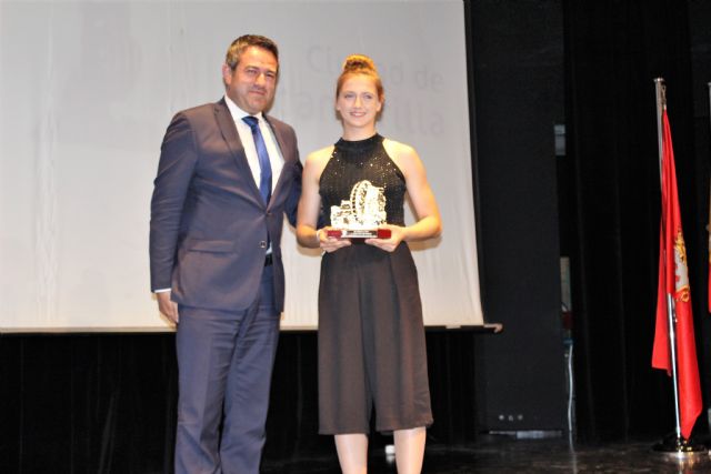 Los velocistas del Nutribán Sociedad Atlética Alcantarilla, Sergio López y Celia Cárceles, deportistas más destacados en los Premios al Mérito Deportivo de la Ciudad de Alcantarilla 2017 - 4, Foto 4
