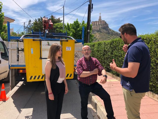 La instalación de luminarias LED en Monteagudo permitirá reducir en 9 toneladas la emisión de CO2 a la atmósfera - 1, Foto 1