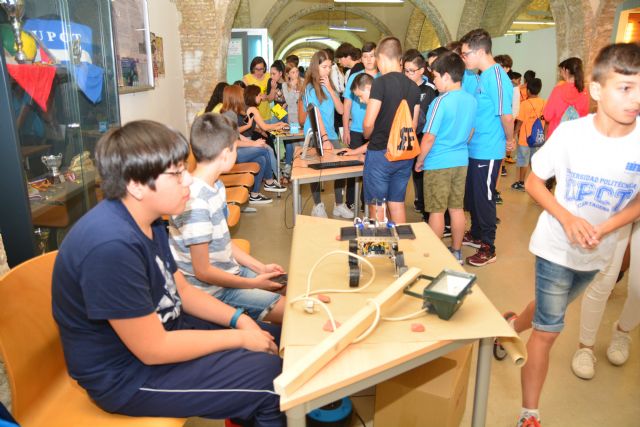 Estudiantes de Alcantarilla, Cartagena y Murcia ganan los concursos del III Encuentro de Robótica Educativa en la UPCT - 1, Foto 1