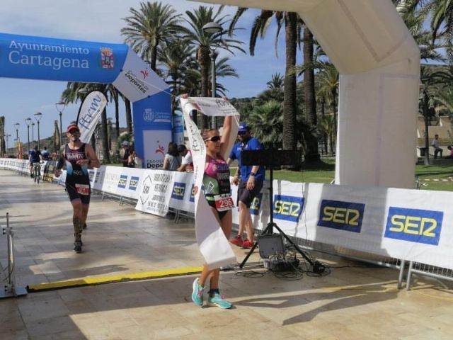 Nieves Navarro y Bienvenido Ballester, ganadores del Ciudad de Cartagena Sertri - 1, Foto 1