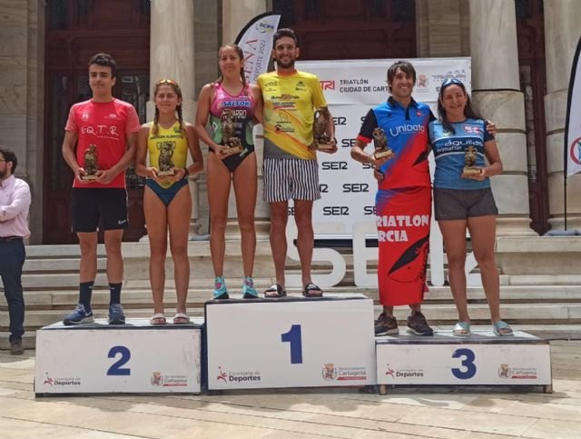 Nieves Navarro y Bienvenido Ballester, ganadores del Ciudad de Cartagena Sertri - 2, Foto 2