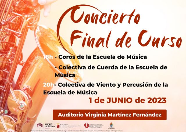 La Escuela Municipal de Música Maestro Jaime López de Molina de Segura ofrecen varias actividades de fin de curso del 30 de mayo al 1 de junio - 2, Foto 2