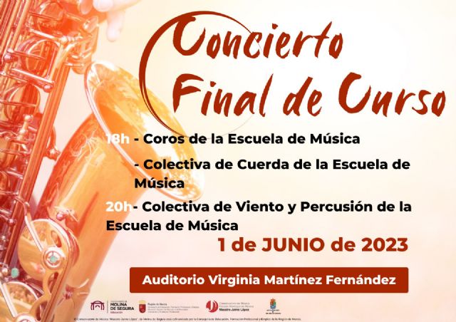 La Escuela Municipal de Música Maestro Jaime López de Molina de Segura ofrecen varias actividades de fin de curso del 30 de mayo al 1 de junio - 2, Foto 2