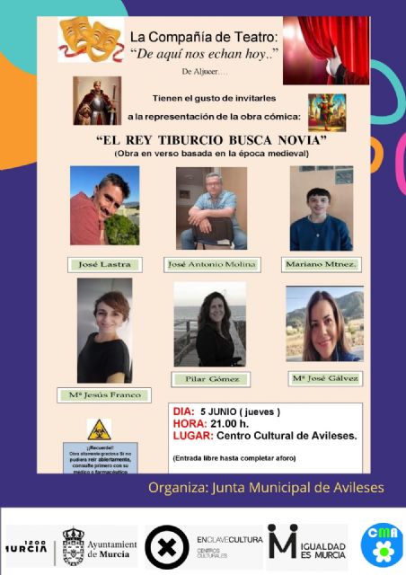 Avileses celebra la tercera edición de su encuentro de ´Amigas y Amigos del Teatro´ con una programación cultural como impulso del arte escénico - 1, Foto 1