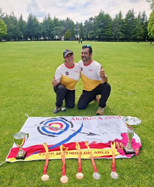 Oro y plata para Cieza en el Campeonato de España de Tiro con Arco - 1, Foto 1