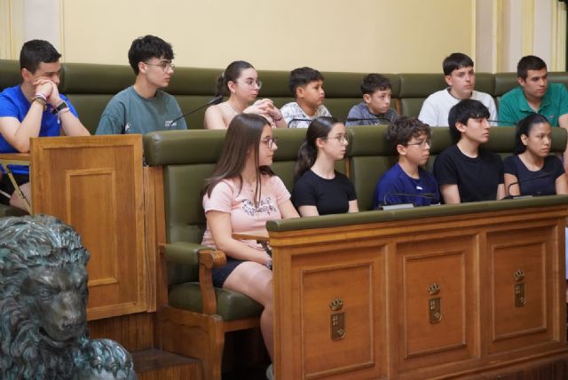 Juventud celebra una nueva sesión del Pleno Juvenil con la participación del alumnado de secundaria - 3, Foto 3