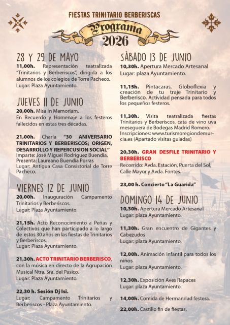 Presentación Fiestas Trinitarios y Berberiscos de Torre Pacheco - 2, Foto 2